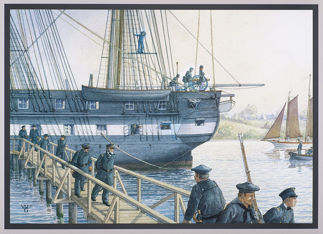 Подписать корабль. USS Constitution 1797. Фрегат Конститьюшн 1797. Фрегат Конститьюшн каюта. USS Brandywine 1825.